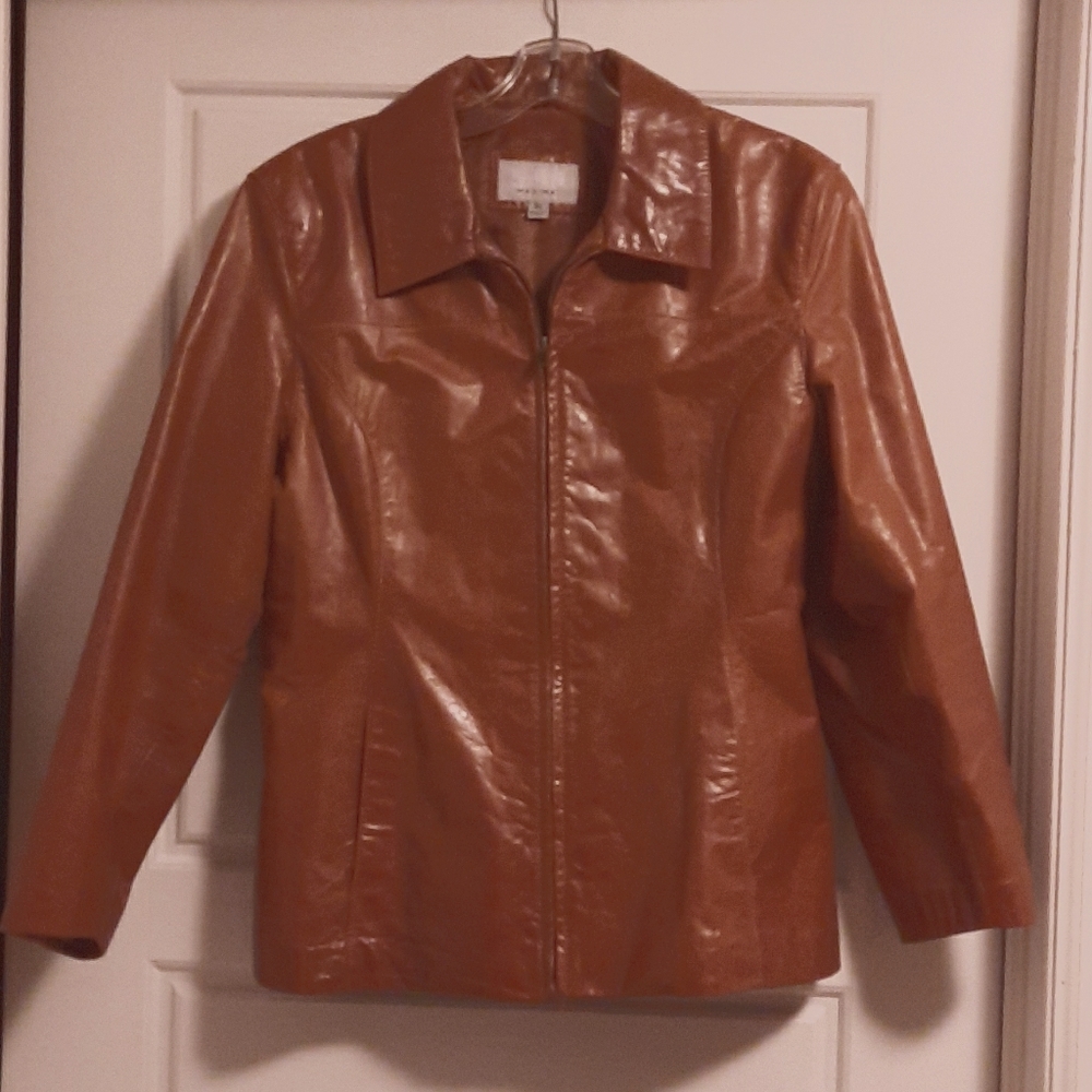 Leather jacket
